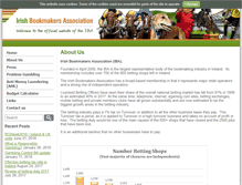 Tablet Screenshot of irishbookmakersassociation.com